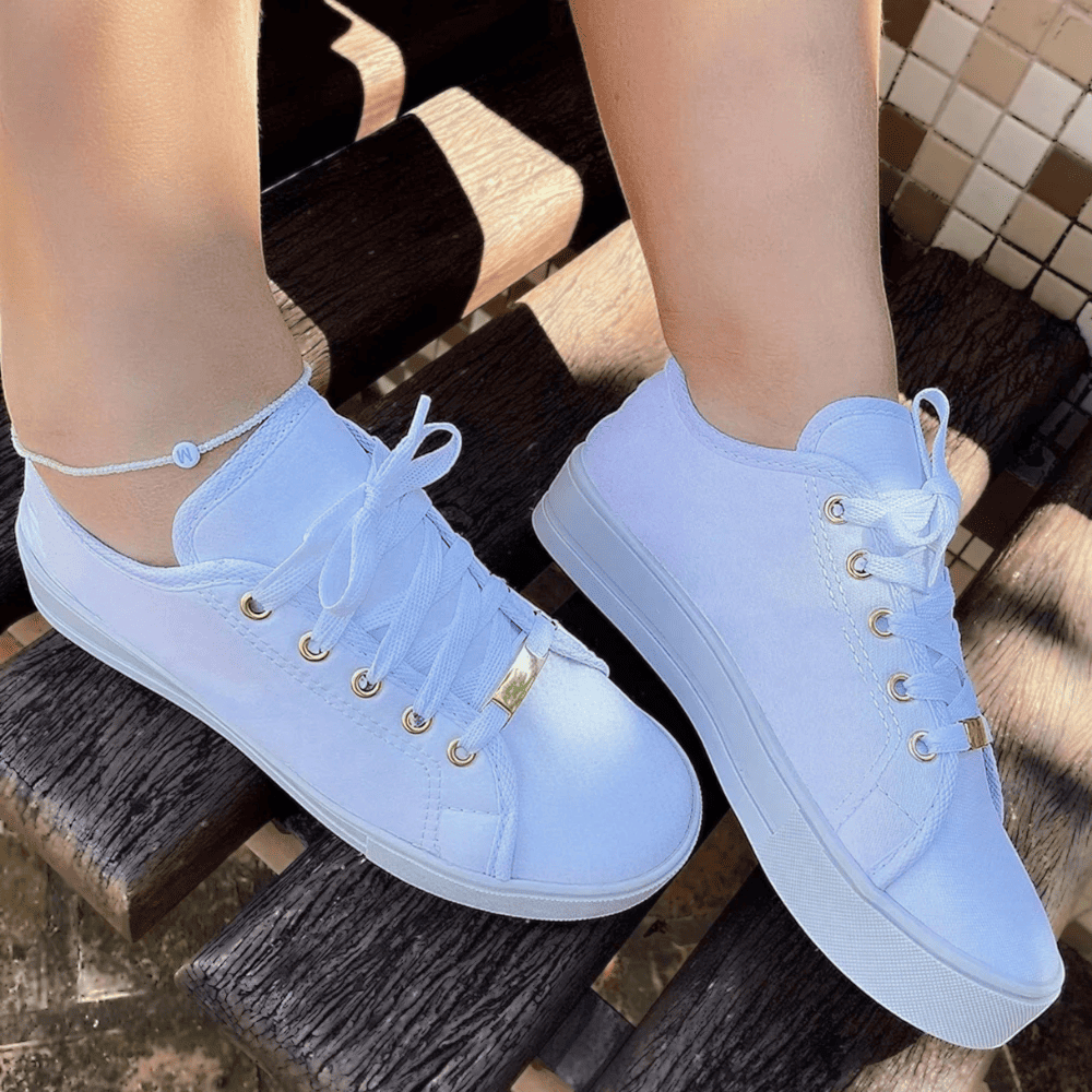 tênis casual feminino leve e confortável tênis casual feminino leve e confortável