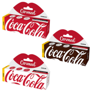 hidratante labial carmed coca cola 10g proteção e hidratação