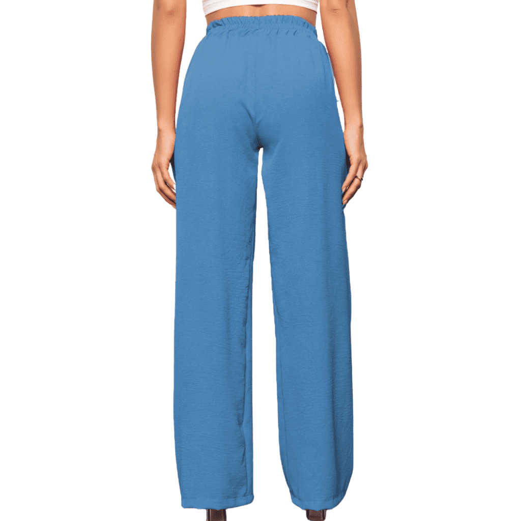 calça feminina pantalona duna com bolsos cintura alta elegante e confortável calça feminina pantalona duna com bolsos cintura alta elegante e confortável