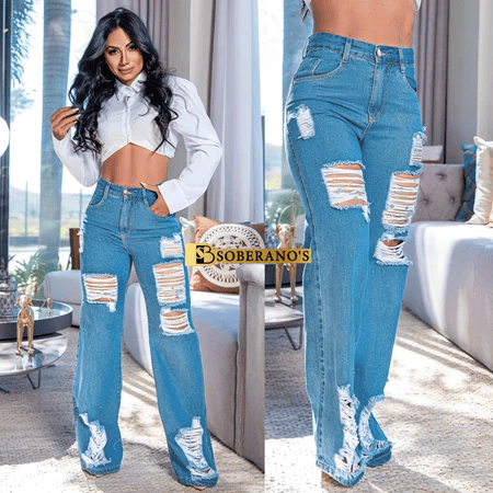 calça jeans feminina wide leg marmorizada cintura alta premium pantalona boca larga calça jeans feminina wide leg marmorizada cintura alta premium pantalona boca larga