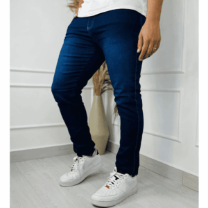 calça sarja masculina sport fino skinny com lycra slim confortável premium