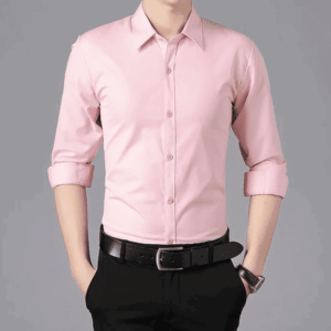 camisa social masculina manga longa slim fit elegante confortável premium