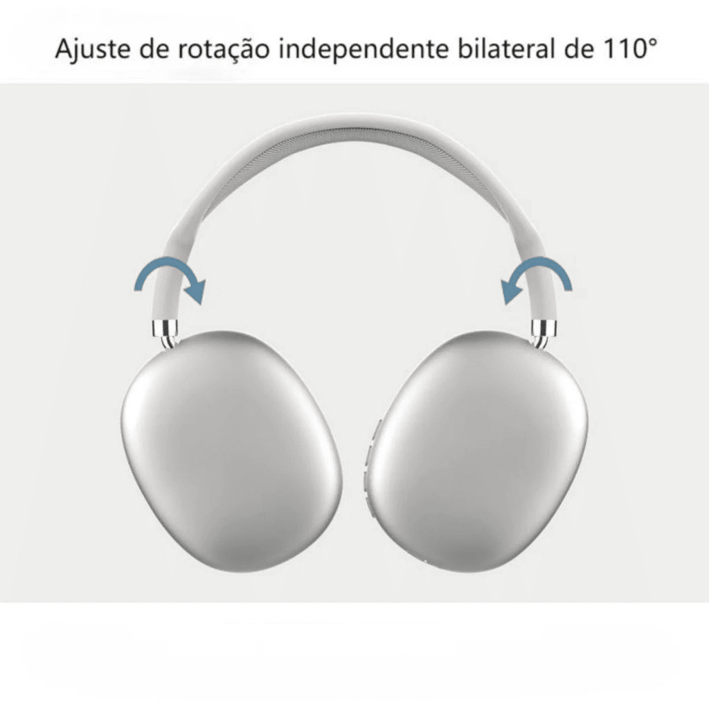 fone de ouvido bluetooth p9 air sem fio headphone recarregável com microfone fone de ouvido bluetooth p9 air sem fio headphone recarregável com microfone
