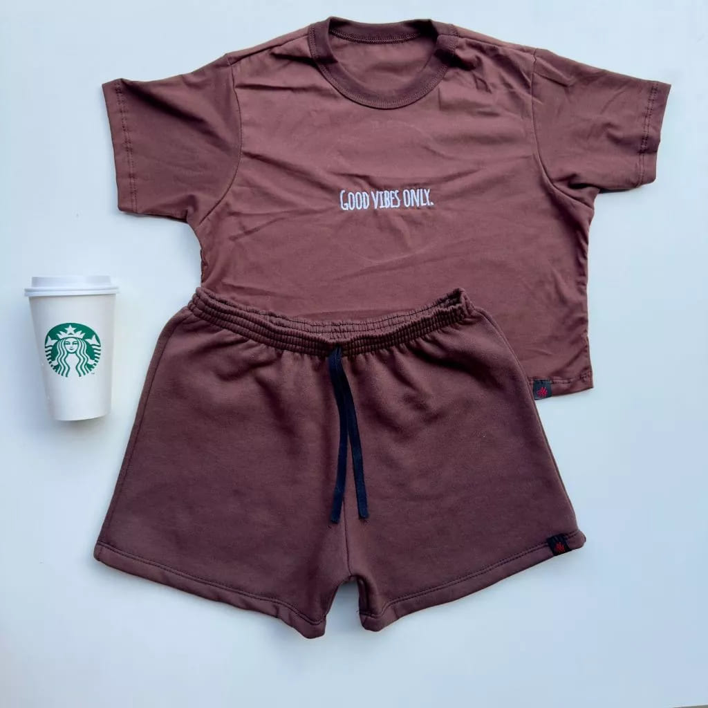 kit 3 conjuntos femininos cropped e short moletom casual confortável 6 peças kit 3 conjuntos femininos cropped e short moletom casual confortável 6 peças
