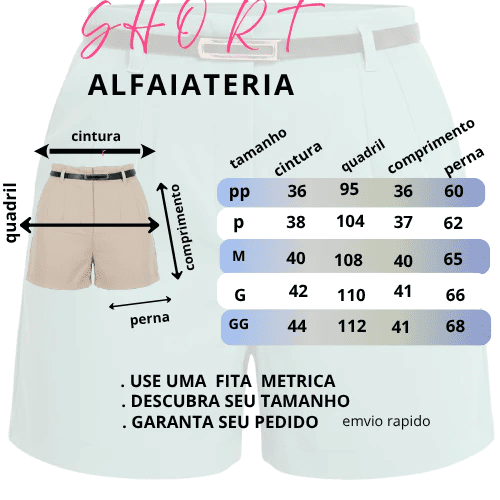short alfaiataria feminino cintura alta com zíper lateral elegante e confortável short alfaiataria feminino cintura alta com zíper lateral elegante e confortável