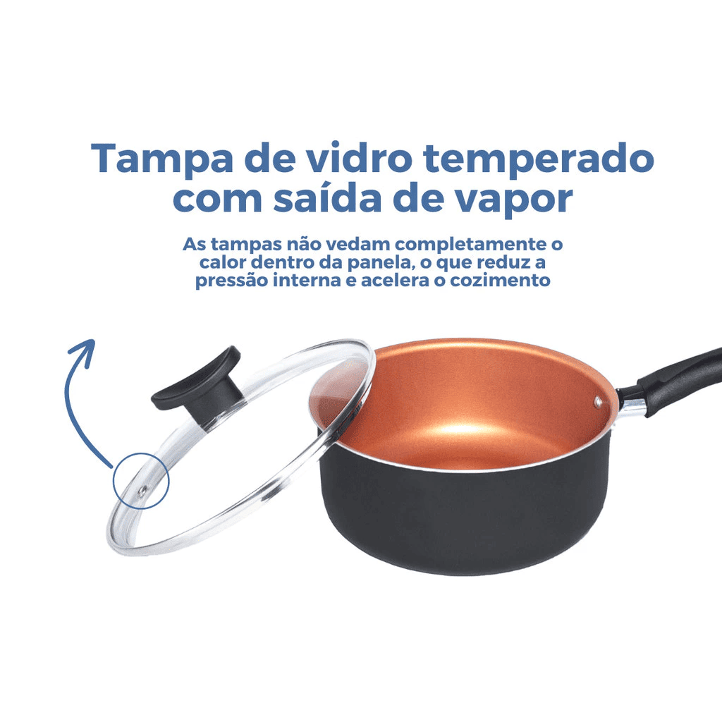 jogo de panelas antiaderente 10 peças com utensílios de cozinha e tampas de vidro jogo de panelas antiaderente 10 peças com utensílios de cozinha e tampas de vidro