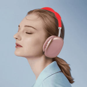 fone de ouvido bluetooth p9 air sem fio headphone recarregável com microfone